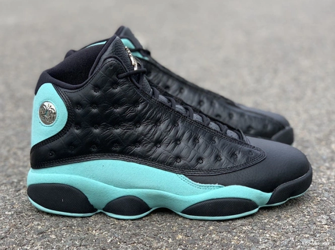Island Retro 13 Jordan 414571-030 Green Black Air 0718
